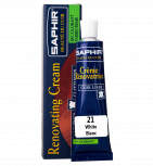 Жидкая кожа Saphir Creme Renovatrice 25 мл., Белая