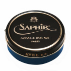 Паста-крем Saphir Medaille D'or для обуви Pate De Luxe 50 мл., Темно-синяя