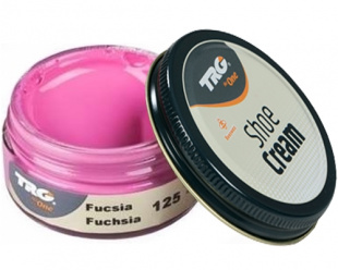 Крем насыщенный розовый для обуви из гладкой кожи Trg Shoe Cream, 50 мл фото 48795