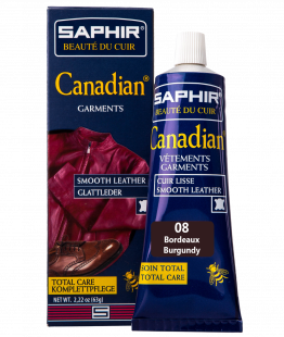 Крем - краска Saphir с защитными свойствами Canadian 75 мл., Бордовый фото 44902