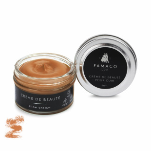 Крем для обуви розовато-коричневый Famaco Creme De Beaute, 50 мл фото 47689