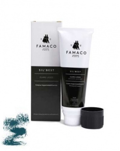 Крем-блеск сине-зеленый для гладкой кожи Famaco Sil'best, 75 мл фото 47961