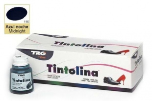 Краска темно-синяя для кожи универсальная TRG Tintolina, 25 мл фото 48778