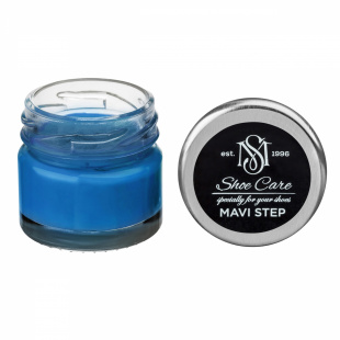 Крем для обуви синий электрик 122 Франция MAVI STEP Creme de Beaute