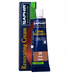 Жидкая кожа Saphir Creme Renovatrice 25 мл., Рыжеватая фото 44883