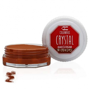 Воск для обуви красно-желто-коричневый Columbus Crystal Wax&Cream, 35 ml фото 46529