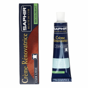 Жидкая кожа Saphir Creme Renovatrice 25 мл., Бледно-голубая фото 44808