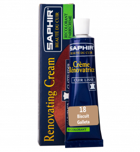 Жидкая кожа Saphir Creme Renovatrice 25 мл., Бисквитная фото 44898