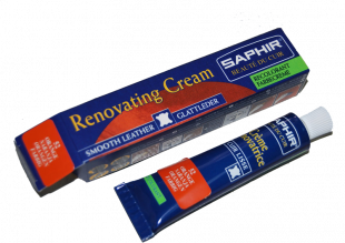Жидкая кожа Saphir Creme Renovatrice 25 мл., Оранжевая фото 44716