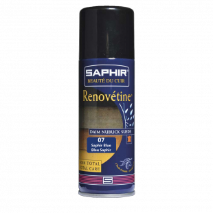Аэрозоль - краситель Saphir для замши Renovetine 200 мл., Сапфировый фото 44842