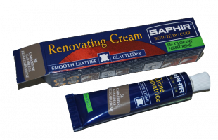 Жидкая кожа Saphir Creme Renovatrice 25 мл., Антрацит фото 44693
