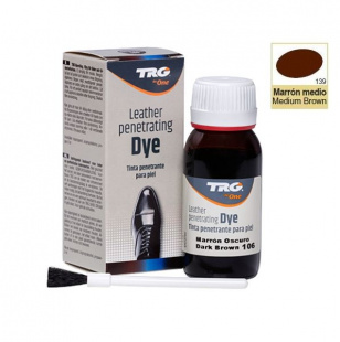 Краска средне-коричневая для обуви и кожи Trg Penetrating Dye, 50 мл фото 49108