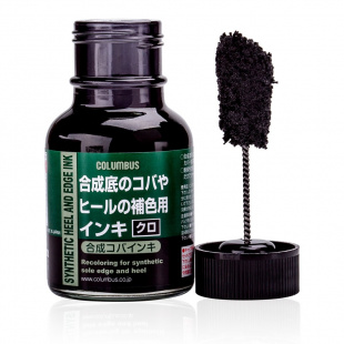 Краска черная для синтетической подошвы Columbus Synthetic Edge Ink 70ml фото 46677