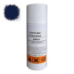 Краска для кожи темно-синяя MAVI STEP Renovator Leather Spray, 200 мл фото 50077