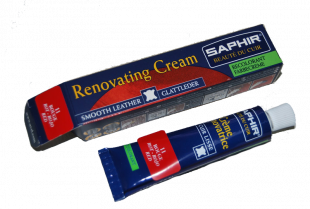 Жидкая кожа Saphir Creme Renovatrice 25 мл., Красная фото 44702