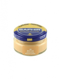 Крем Saphir для обуви увлажняющий Creme Surfine 50 мл., Бисквитный фото 44606