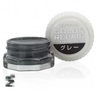 Крем серый для восстановления цвета обуви Columbus Leatherian Color Repair, 9 ml фото 46750