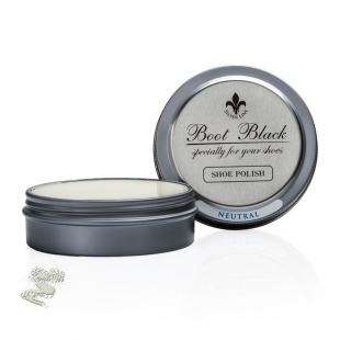 Полировочный воск для обуви Boot Black Shoe Polish, 55 мл фото 47195