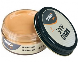 Крем телесный для обуви из гладкой кожи Trg Shoe Cream, 50 мл фото 48914