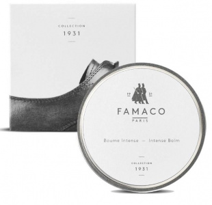 Паста бордовая для блеска обуви Famaco Baume Intense, 100 ml фото 48119