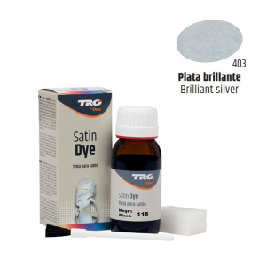 Краска для сатина светло-серебристая TRG Satin Dye, 50 мл фото 48733