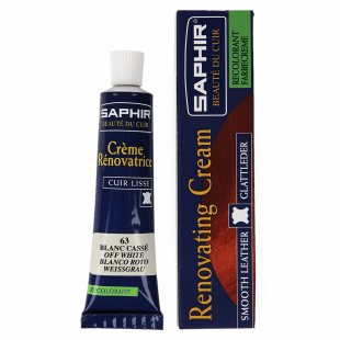 Жидкая кожа Saphir Creme Renovatrice 25 мл., Беловатая фото 44786