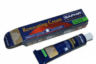 Жидкая кожа Saphir Creme Renovatrice 25 мл., Бледно-золотая фото 44697