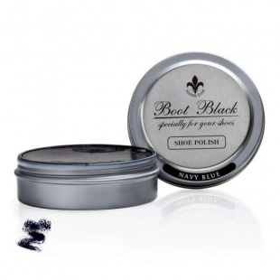 Паста насыщенно-синяя для полировки обуви Boot Black Shoe Polish фото 46987