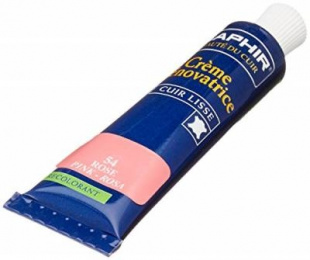 Жидкая кожа Saphir Creme Renovatrice 25 мл., Розовая фото 44832