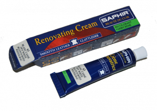 Жидкая кожа Saphir Creme Renovatrice 25 мл., Беловатая фото 44694