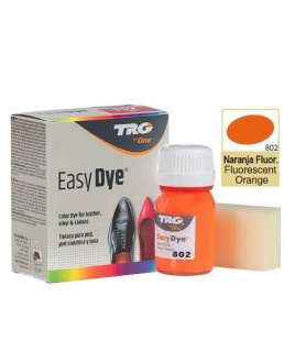 Флуоресцентная ярко-оранжевая краска для кожи и обуви Trg Easy Dye Fluore, 25ml фото 48703