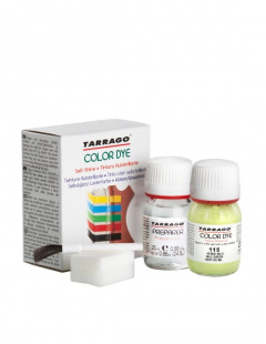 Краска Tarrago для гладкой кожи SELF SHINE COLOR DYE double 25мл.+25мл., Бледно-салатовая фото 44420