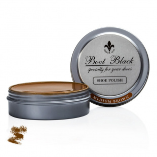Полировочный воск для обуви Boot Black Shoe Polish, 55 мл фото 47202