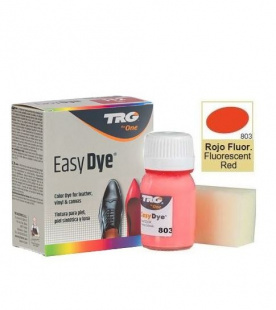 Флуоресцентная ярко-красная краска для кожи и обуви Trg Easy Dye Fluore, 25ml фото 48705