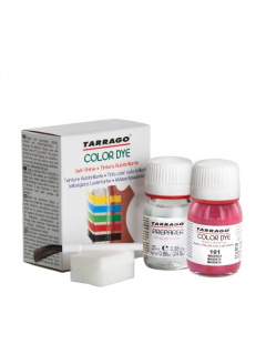 Краска Tarrago для гладкой кожи SELF SHINE COLOR DYE double 25мл.+25мл., Мажента фото 44462