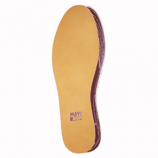 Антибактериальные кожаные стельки MAVI STEP Leather Carbon, 35-46 р. фото 52064