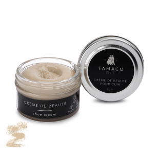 Крем для обуви бледно-телесный Famaco Creme De Beaute, 50 мл фото 47655