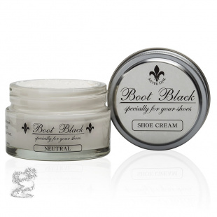Крем для обуви нейтральный Boot Black Shoe Cream, 55 ml фото 46705