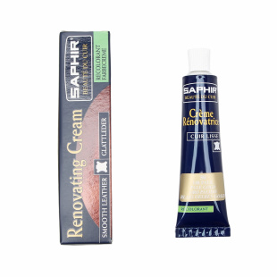 Жидкая кожа Saphir Creme Renovatrice 25 мл., Бледно-золотая фото 44807