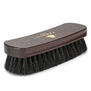 Щетка для полировки обуви Famaco Brosse Luxe Crin Cheval Noir, 15 см фото 48363