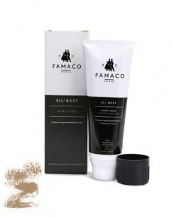 Крем-блеск темновато-бежевый для гладкой кожи Famaco Sil'best, 75 мл фото 47982