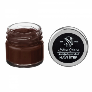 Крем для обуви бордово-коричневый 150 Франция MAVI STEP Creme de Beaute