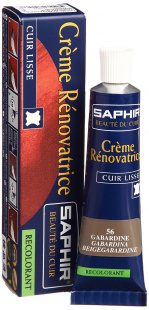 Жидкая кожа Saphir Creme Renovatrice 25 мл., Антрацит фото 44812