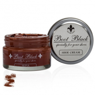 Крем для обуви Boot Black Shoe Cream, 55 мл фото 47169