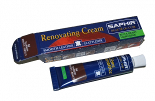 Жидкая кожа Saphir Creme Renovatrice 25 мл., Коричневая фото 44701
