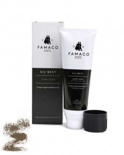 Крем-блеск светло-черный для гладкой кожи Famaco Sil'best, 75 мл фото 47956