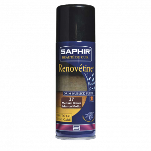 Аэрозоль - краситель Saphir для замши Renovetine 200 мл., Средне-коричневый фото 44846