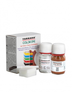 Краска Tarrago для гладкой кожи SELF SHINE COLOR DYE double 25мл.+25мл., Грецкий орех фото 44430