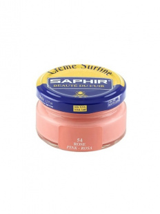 Крем Saphir для обуви увлажняющий Creme Surfine 50 мл., Розовый фото 44655