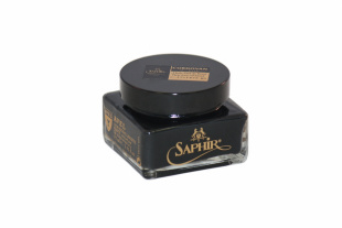 Крем Saphir Medaille D'or для обуви Creme Cordovan 75 мл., Черный фото 44734